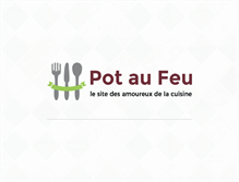 Tablet Screenshot of pot-au-feu.info